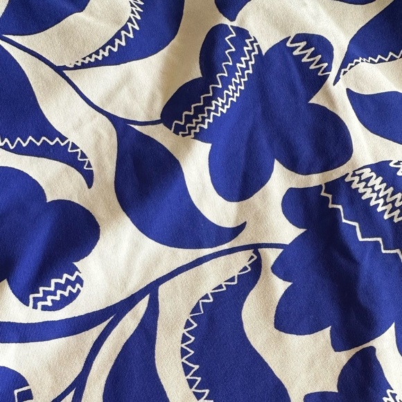 Kate Spade | Zigzag Floral Bow-Strap V-Neck One-Piece Swimsuit - Picture 6 of 9